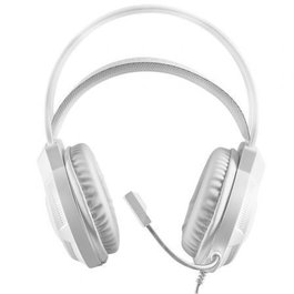 Mars Gaming MH124W Auriculares Gaming Blancos con Iluminación FRGB